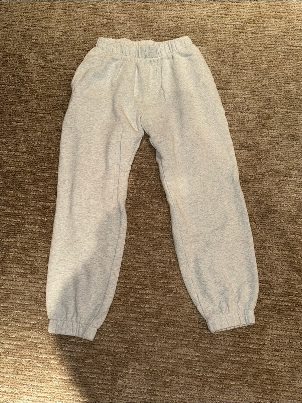 Brandy Melville  women’s Heather Gray Jogger Sweatpants